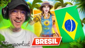 FAIRE TOP 1 sur les SERVEURS BRÉSIL sur FORTNITE ! Les JDOUBRAZILS mon PETIT !