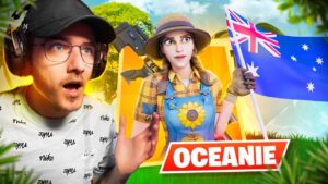 FAIRE TOP 1 sur les SERVEURS OCÉANIE sur FORTNITE ! ( 300 de PING c'est abusé )