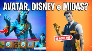 FORTNITE - AVATAR, DISNEY e MIDAS NO CAPÍTULO 5?