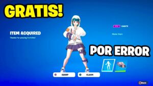 FORTNITE NUEVO EMOTE GRATIS por ERROR! 🎁😱 ¿Como CONSEGUIRLO? 🔥