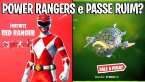 FORTNITE - POWER RANGERS, MUDANÇAS e PASSE RUIM?