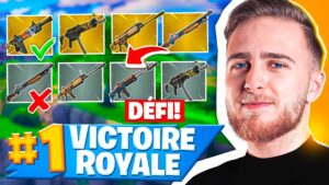 Faire TOP 1 en changeant de STUFF à chaque KILL (MES ARMES MYTHIQUES)