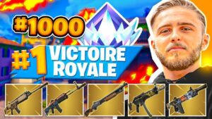 Faire TOP 1 en utilisant toutes les armes MYTHIQUES en TOP 1000 UNREAL