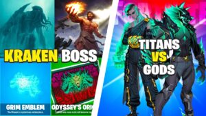 Fortnite Season 2 TITANS vs GODS! (Live Event, KRAKEN BOSS)