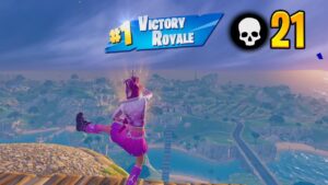 High Kill Solo Ranked Win Gameplay (Fortnite Chapter 5 Season 1)