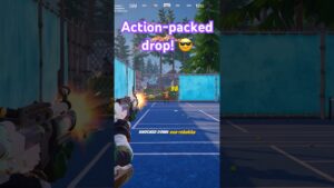 I love an action-packed drop! 😎 #fortnite #shorts #gaming #fortnitebattleroyale #fortniteclips