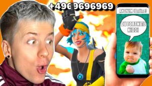 Ich benutz meine HANDYNUMMER als NAME in FORTNITE !