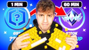 JAKĄ RANGĘ WBIJE w 60 MINUT w Fortnite?