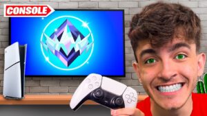 JOGANDO NO RANK MAIS ALTO DO FORTNITE NO CONSOLE