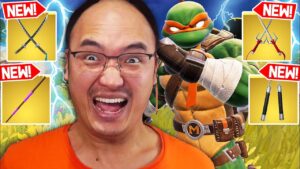 LES NOUVELLES ARMES DES TORTUES NINJA SONT TROP PUISSANTES SUR FORTNITE !