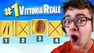 La *NUOVA RANDOM ARMA MITICA* Challenge da 100€ su FORTNITE!