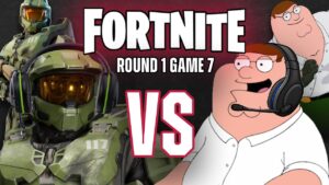 Master Chief vs Peter Griffin in Fortnite | Round 1 - Game 7