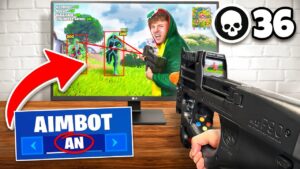 Mit AIMBOT CONTROLLER in Fortnite gewinnen! 😂😱