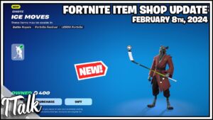 *NEW* ICE MOVES EMOTE! Fortnite Item Shop [February 8th, 2024] (Fortnite Chapter 5)