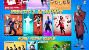 NEW Updated & Returning Item Shop Skins (JJK Yuji Itadori Bundle, TMNT, FNCS Exclusive & More)