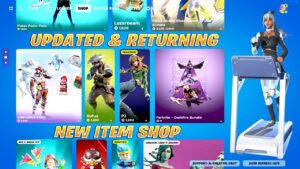 NEW Updated and Returning Item Shop (Nike Air Max, FNCS, Icon Skins, Iron Man, Packs & More)