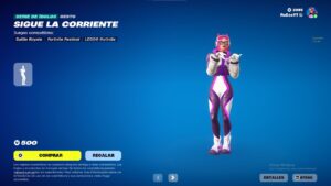 NUEVO BAILE *SIGUE LA CORRIENTE* NUEVA TIENDA FORTNITE HOY 7/8 FEBRERO 2024!