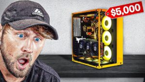 Playing Fortnite on $5000 PC