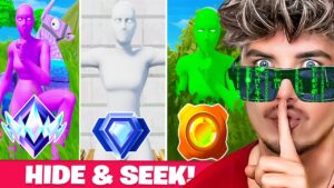 RANKED Hide & Seek in Fortnite 5! (Bronze bis Unreal)