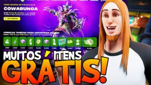 REAGINDO AO NOVO PASSE DAS TARTARUGAS! - Fortnite Battle Royale