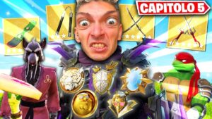 SHOPPO le MITICHE delle TARTARUGHE NINJA nel CAPITOLO 5 di FORTNITE !!