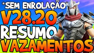 SKINS VAZADAS, MINI PASSE E MAIS! - FORTNITE BATTLE ROYALE