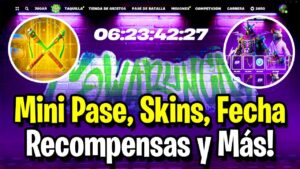 TODO LO QUE NECESITAS SABER DE FORTNITE X TORTUGAS NINJA PT 2 (Mini Pase, Skins, Fecha, Recompensas)