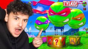 TYLKO ZRZUTY ŻÓŁWIE NINJA CHALLENGE w Fortnite