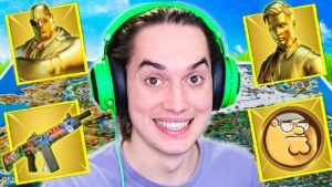 The *RANDOM* GOLD BOSS Challenge in Fortnite!