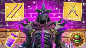 The TMNT *SHREDDER* Challenge in Fortnite