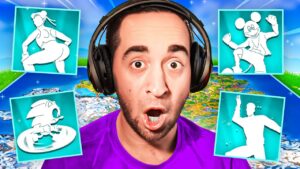 Trolling With EVERY Emote In Fortnite History!