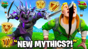 Trolling With NEW Ninja Turtle MYTHICS! (Fortnite Update)