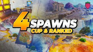 4 SPAWNS POUR LA RANKED OU LES TOURNOIS SUR FORTNITE - SAFE , AGRESSIF, SOLO ET DUO