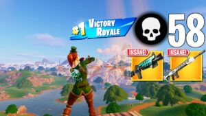 58 Elimination Solo vs Squads Wins Full Gameplay (Fortnite Chapter 5 Season 2)