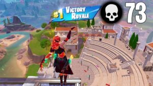 73 Elimination Solo vs Squads Wins (Fortnite Chapter 5 Season 2 Gameplay Ps4 Controller)