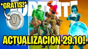 ACTUALIZACION 29.10 DE FORTNITE !! (Pavos Gratis, Evento Avatar, Korra, Kratos, Drax, Groot y Más!!)