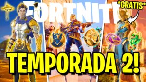 ACTUALIZACION TEMPORADA 2 CAPITULO 5 DE FORTNITE! (Midas, Recompensas, Bosses, Cambios, Skins y Más)