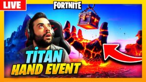 BÜYÜK SANDIK ELİ ÇIKTI ! TİTAN HAND EVENT (FORTNITE BATTLE ROYALE)