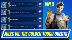 Complete Jules vs. the Golden Touch Quests - How to EASILY Complete Rise of Midas Quests Challenges