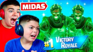 DÚO DE MIDAS ASCENDIDO EN FORTNITE!