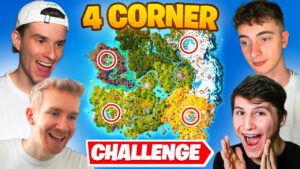 Die 4 Ecken Challenge in Fortnite Season 2! ⚔️
