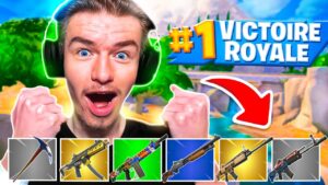 FAIRE TOP 1 SANS OUVRIR SON INVENTAIRE sur FORTNITE... (c'était chaud)