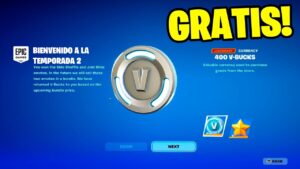 FORTNITE te REGALA PAVOS para que COMPRES el PASE de BATALLA de la TEMPORADA 2