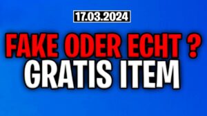 Fortnite Daily Item Shop 17.3.2024 | GRATIS ITEM | Shop von heute 17.3.2024