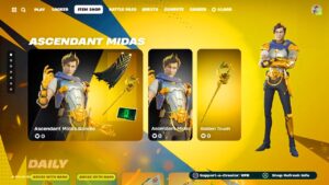 *GRATIS!* NUEVO PACK DE 0 PAVOS DE MIDAS EN FORTNITE! - ¿COMO CONSEGUIR LA SKIN GRATIS DE MIDAS ..!?