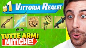 Gioco con SOLO le NUOVE Armi MITICHE e VINCO la Partita! Stagione 2 Capitolo 5 Fortnite ITA!