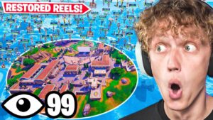 I Got 100 Players To Land At RESTORED REELS In Season 2 Fortnite!