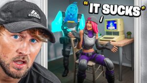 I Played Fortnite On Sarah's Setup...