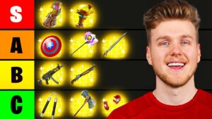 I Ranked *EVERY* Fortnite Mythic! (Tier List)