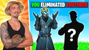 JAG DÖDAR EN KÄND YOUTUBER I FORTNITE